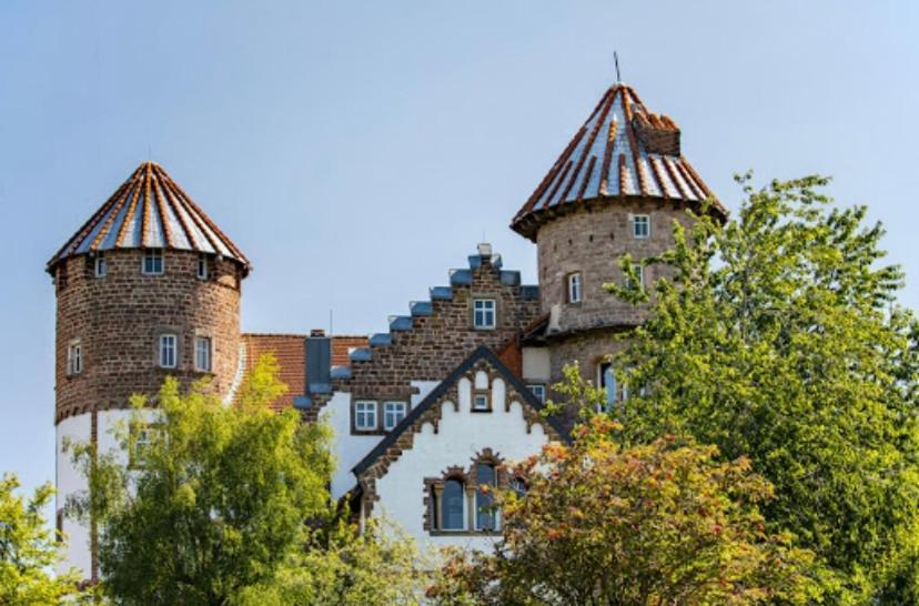 Luxus Appartement Im Schloss Fockelberg Extérieur photo